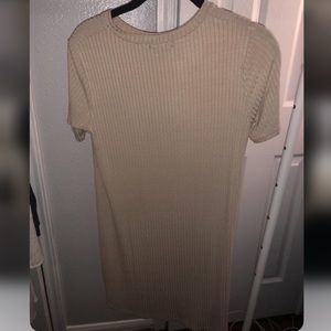 Forever 21 Pink ribbed tunic dress